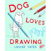 Dog Loves Drawing Hardcover 